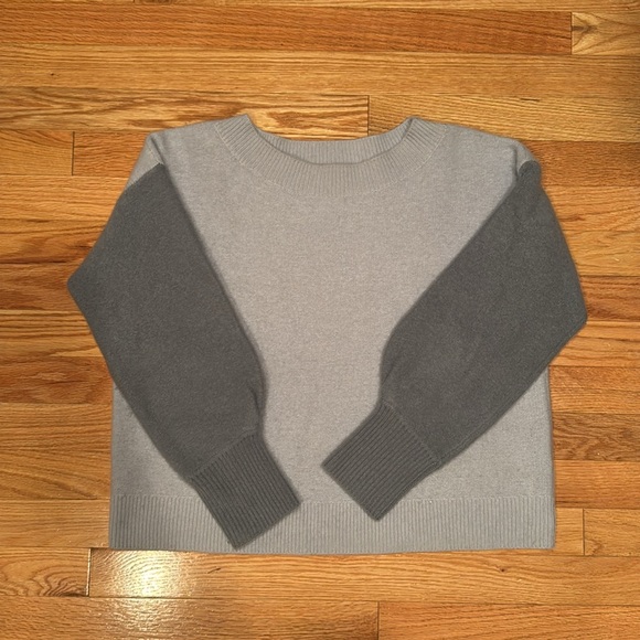 Cashmere Club Monaco Sweater - Boat Neck Boiled Cashmere - Picture 2 of 5